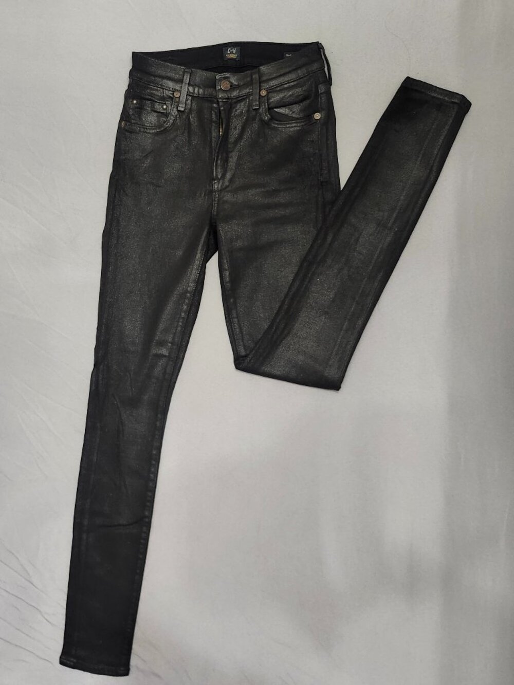 Citizens of Humanity Rocket Sculpt High Rise Skinny Jeans Black Size 29